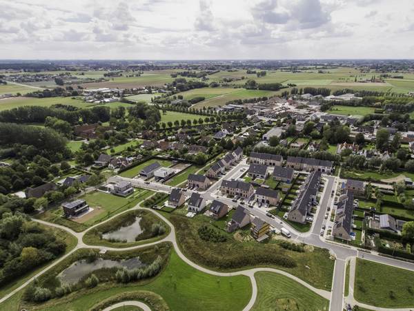 Ruimte, water en natuur verenigen in een stedelijke ontwikkeling